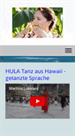 Mobile Screenshot of hula-martina.at